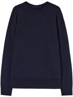 Jil Sander pull en maille fine - Bleu