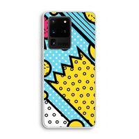 Pop Art #1: Samsung Galaxy S20 Ultra Transparant Hoesje