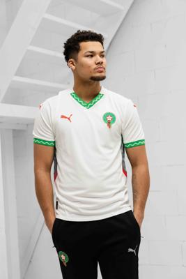 Marokko Shirt Uit Senior 2025/2026 - Maat S - Kleur: WitGroen | Soccerfanshop