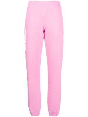 Heron Preston pantalon de jogging à logo imprimé - Rose