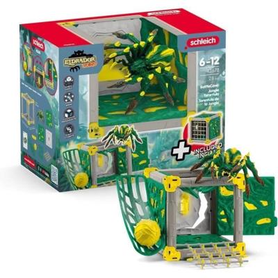 BattleCave Jungle Tarantula, Arena-uitbreiding, SCHLEICH 42678 Eldrador-wezens, 7 jaar oud