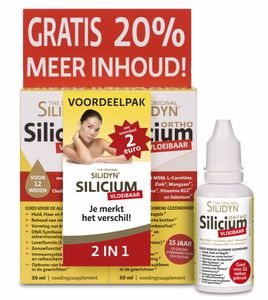 Silidyn Silicium Druppels Duoverpakking 2x30ml