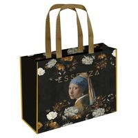 ESSENZA Flower girl Zwart Shopper Bag 45 x 12 x 35 cm - thumbnail