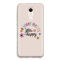 Happy days: Xiaomi Redmi 5 Transparant Hoesje