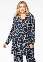 Yoek Blazer long SAILOR | Blauw | Maat 58/60