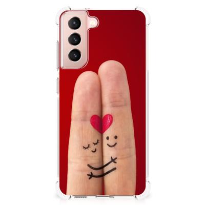 Samsung Galaxy S21 FE Anti Shock Bumper Case Liefde - Origineel Romantisch Cadeau Samsung Galaxy S21 FE Anti Shock Bumper Case Liefde - Origineel Romantisch Cadeau