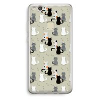 Katten: Huawei Ascend P10 Lite Transparant Hoesje Katten: Huawei Ascend P10 Lite Transparant Hoesje