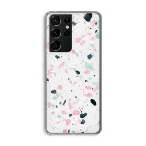 Terrazzo N°3: Samsung Galaxy S21 Ultra Transparant Hoesje