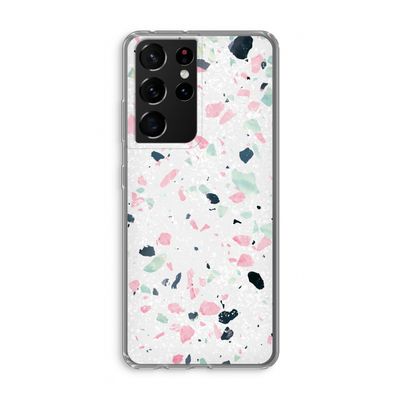 Terrazzo N°3: Samsung Galaxy S21 Ultra Transparant Hoesje