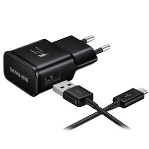 Samsung EP-TA20EB USB-C Snelle Reislader - Zwart