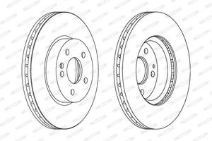 Ferodo Remschijf DDF1203C