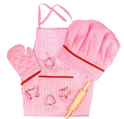Bigjigs chef&apos;s keukenset roze