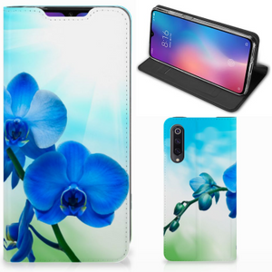 Xiaomi Mi 9 Smart Cover Orchidee Blauw - Cadeau voor je Moeder