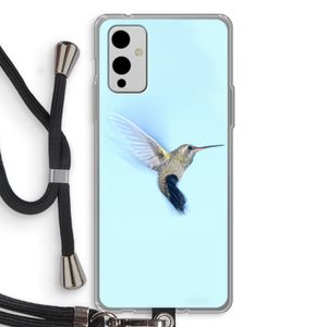 Kolibri: OnePlus 9 Transparant Hoesje met koord