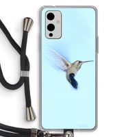 Kolibri: OnePlus 9 Transparant Hoesje met koord