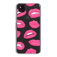 Bite my lip: Google Pixel 4a 5G Transparant Hoesje