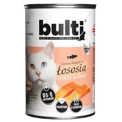 BULTI Rich in salmon - nat kattenvoer - 400g