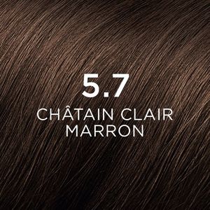 Phytocolor Permanente Haarkleuring 5.7 Chatain Clair Marron Intense en Natuurlijke Kleur