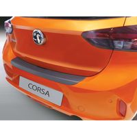 Bumper beschermer passend voor Opel Corsa F 5 deurs 2019- Zwart GRRBP139