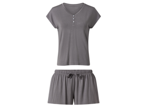 esmara Korte dames pyjama (Grijs, L (44/46))