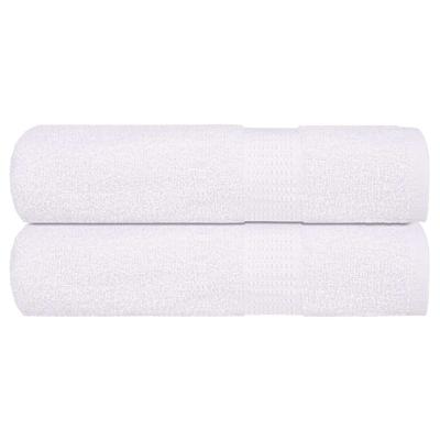 VidaXL Handdoeken 2 st 50x100 cm 360 g/m² 100% katoen wit