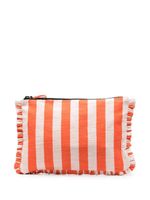 La DoubleJ pochette en coton Riviera Hand Pochette - Orange