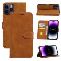 Samsung Galaxy A52S hoesje - Bookcase - Pasjeshouder - Portemonnee - Kunstleer - Lichtbruin - thumbnail