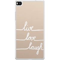 Huawei P8 hoesje - Live, love, laugh