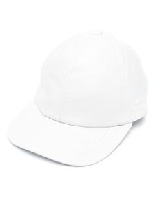 Courrèges casquette en coton à logo brodé - Blanc