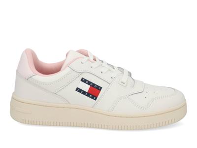 Tommy Hilfiger Retro basket TIO delicate pin Wit maat 37