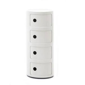 Kartell Componibili Kast - 4 Modules - Wit