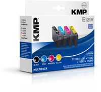 KMP Inkt E121V vervangt Epson T1285, T1281, T1282, T1283, T1284 Zwart, Cyaan, Magenta, Geel