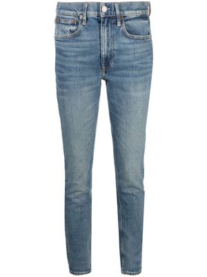 Polo Ralph Lauren jean skinny à effet délavé - Bleu