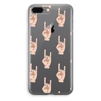 Rock: iPhone 8 Plus Transparant Hoesje