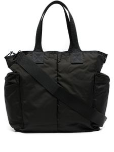 Porter-Yoshida & Co. sac cabas à poches latérales - Noir