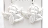 Cupido oorbellen wit - Sieraden - Spiritueelboek.nl