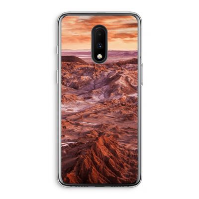 Mars: OnePlus 7 Transparant Hoesje