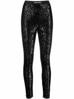 TOM FORD legging brodé de sequins à taille haute - Noir