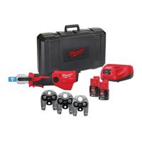 Milwaukee M12 ONEHPT-202C Geberit Mapress Set FORCE LOGIC™ Accu hydraulische perstool 12V 2.0Ah in koffer - 4933481038