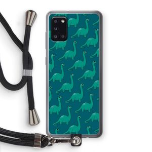 Diplodocus: Samsung Galaxy A31 Transparant Hoesje met koord