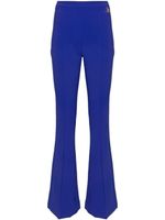 Elisabetta Franchi pantalon à coupe évasée - Bleu - thumbnail