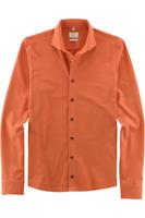 OLYMP Level Five Smart Casual Body Fit Overhemd oranje, Effen