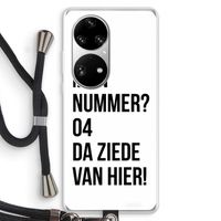 Da ziede van hier: Huawei P50 Pro Transparant Hoesje met koord