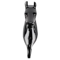 Paardenhoofd hoofdstelhanger zwart