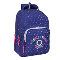 Schoolrugzak Benetton Drop Multicolour 32 x 42 x 15 cm