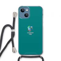 Win98: iPhone 13 mini Transparant Hoesje met koord