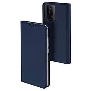 Xiaomi Poco F5 Pro/Redmi K60 Dux Ducis Skin Pro Flip Hoesje - Blauw