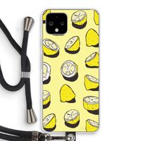 When Life Gives You Lemons...: Pixel 4 Transparant Hoesje met koord