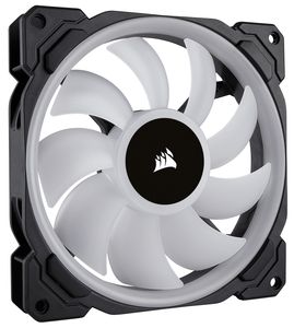 Corsair Casefan LL140 RGB 140mm Dual Light Loop RGB LED PWM Fan, 2 Fan Pack with Lighting Node PRO