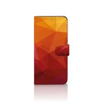 Book Case voor OPPO Reno8 Pro Polygon Red